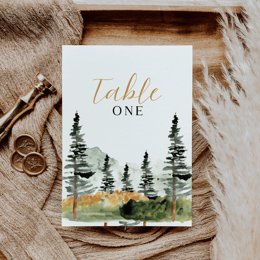 Boho Mountain Wedding Invitation Mega Bundle – Editable Canva Template Set - Image 7