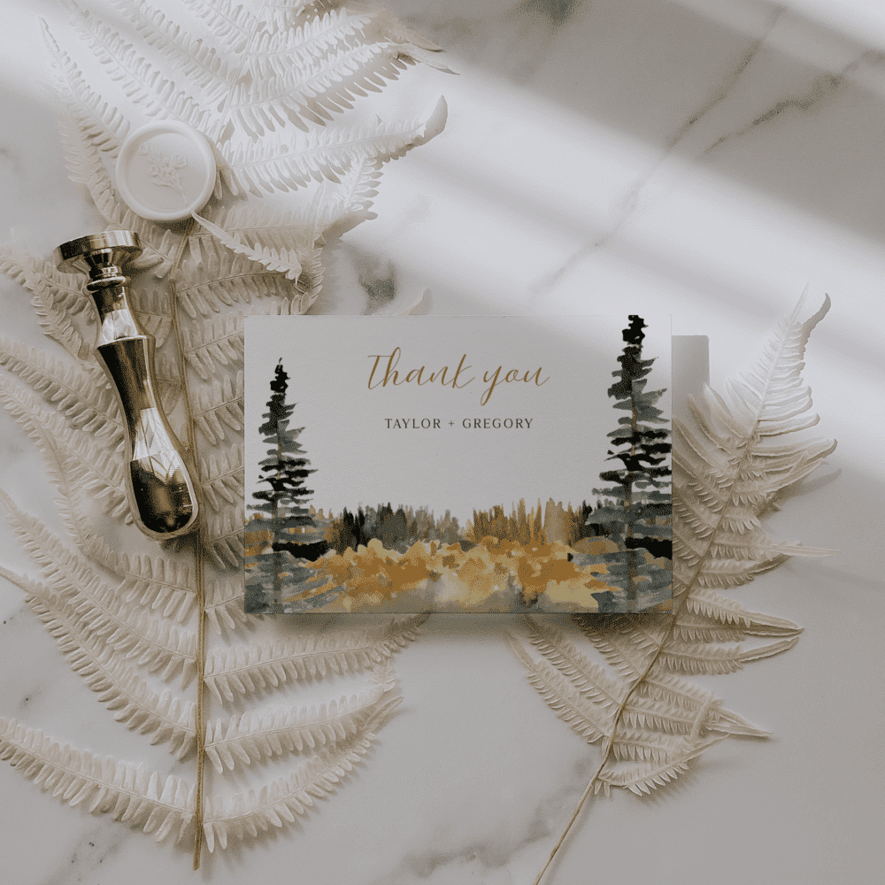 Boho Mountain Wedding Invitation Mega Bundle – Editable Canva Template Set - Image 8