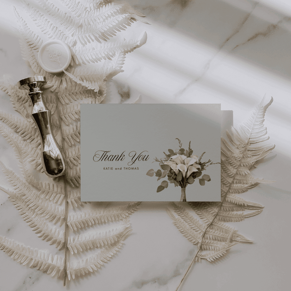 Elegant Calla Lily Wedding Invitation Mega Bundle – Editable Canva Template - Image 7