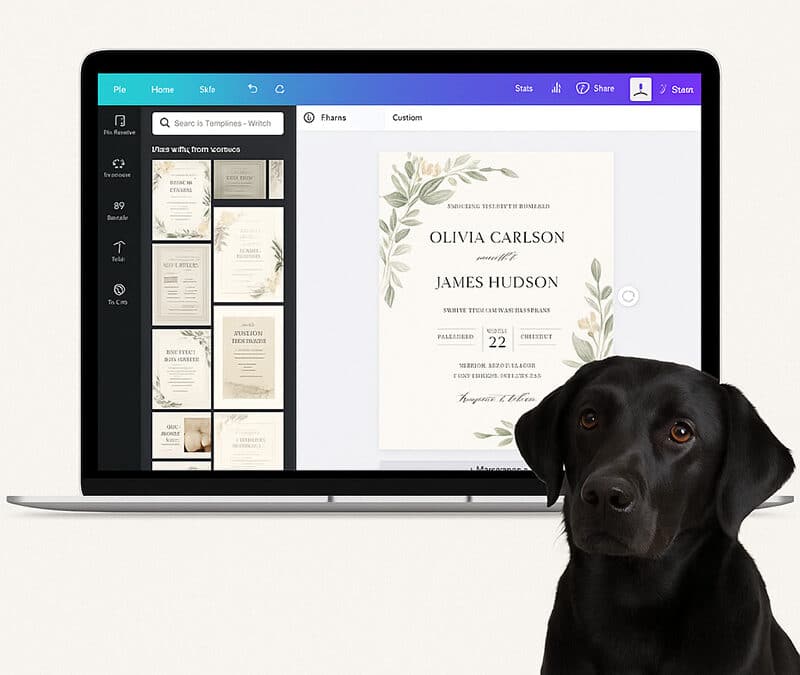Why I Turned My Custom Invitation Designs into Editable Canva Templates
