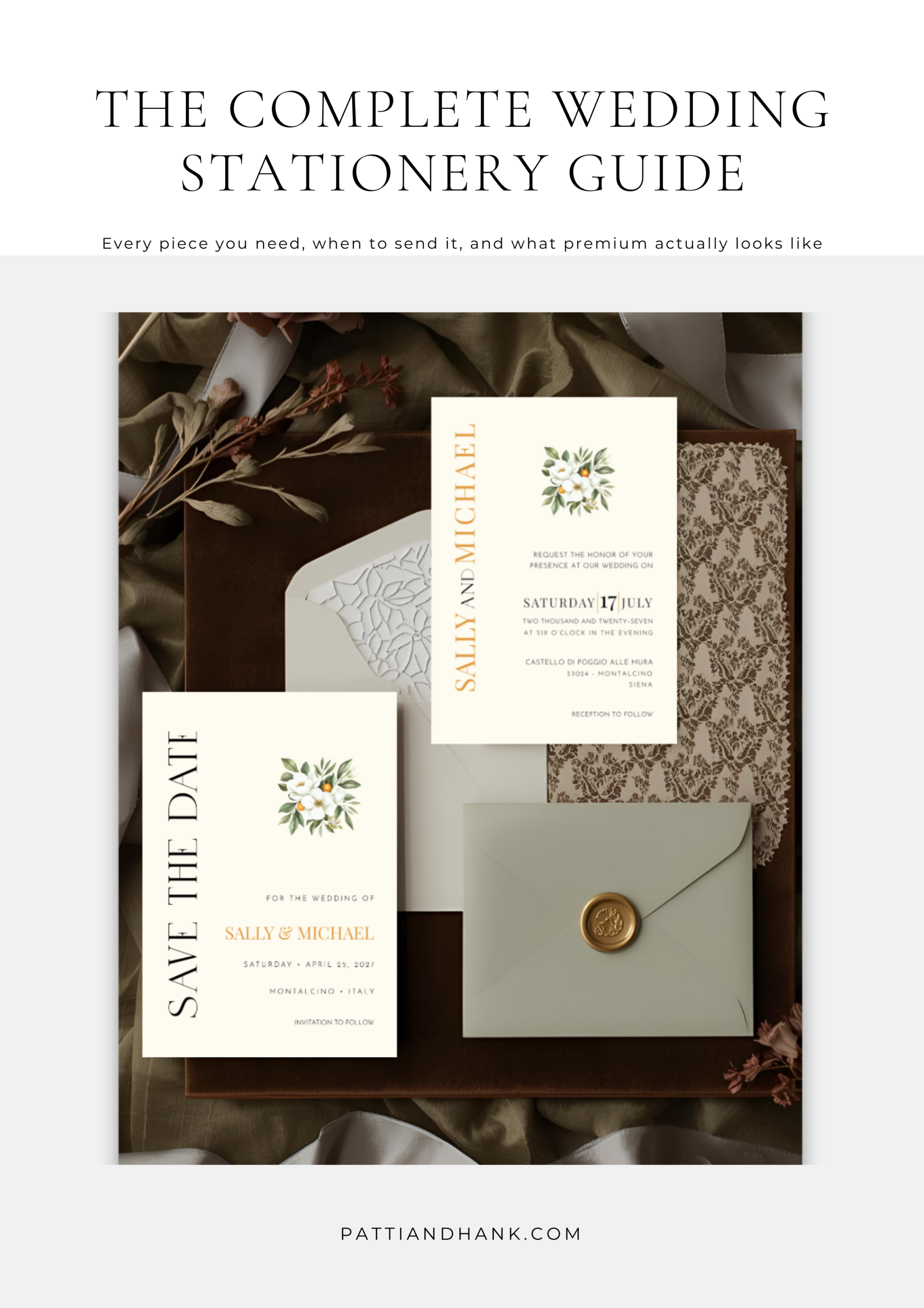 The Complete Wedding Stationery Checklist