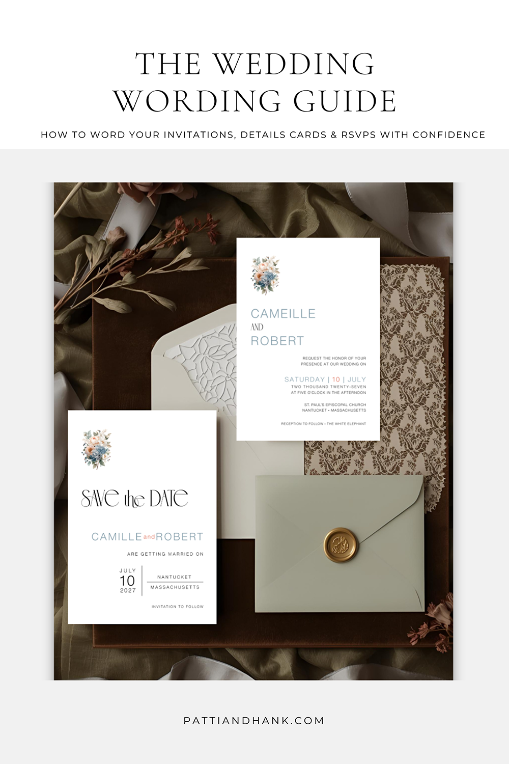 The Wedding Wording Guide