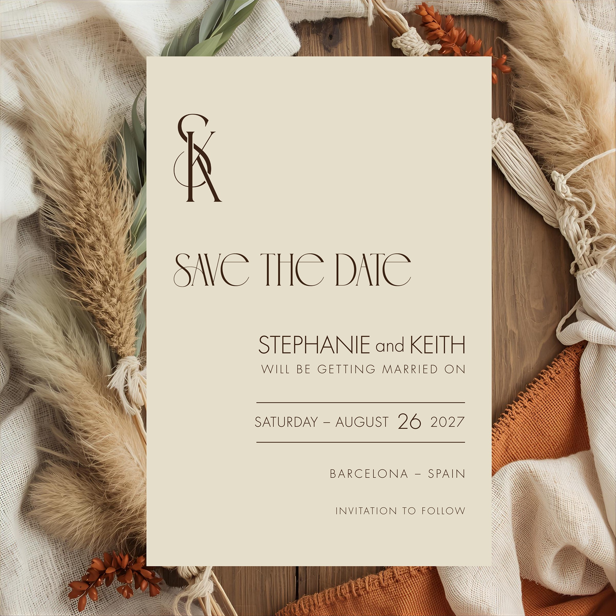 Parchment Monogram – Blog Post