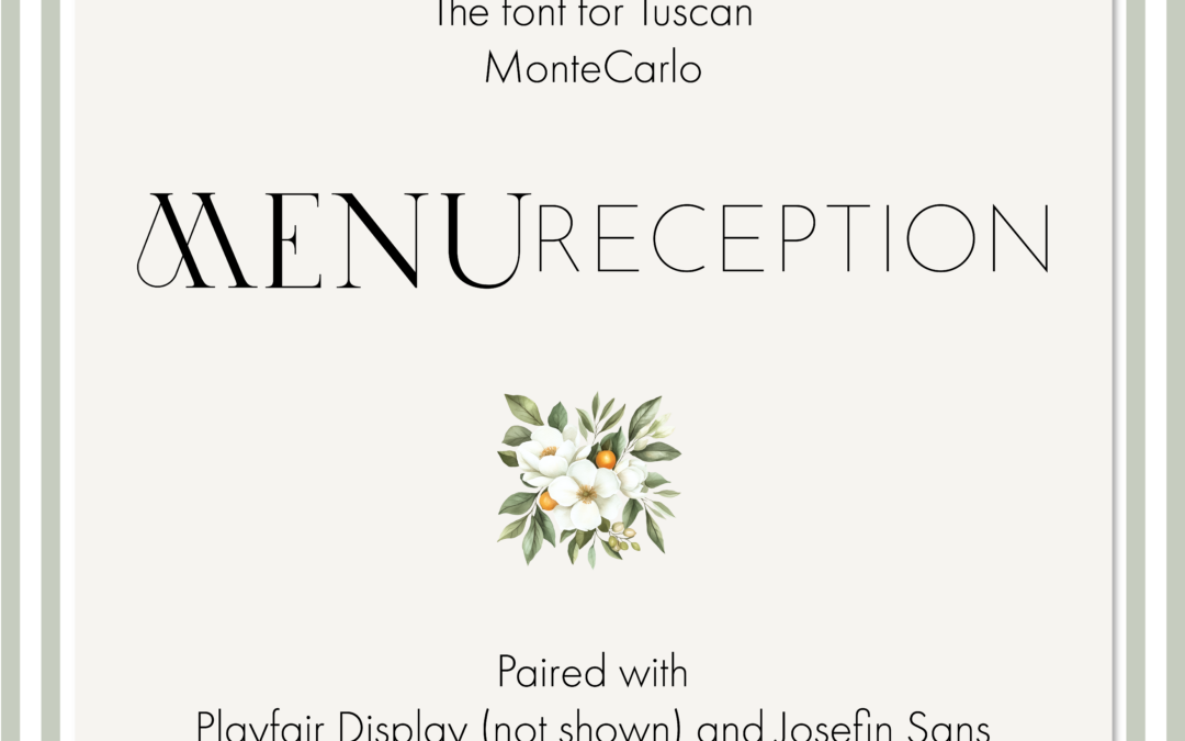 Why I Chose MonteCarlo for the Tuscan Collection